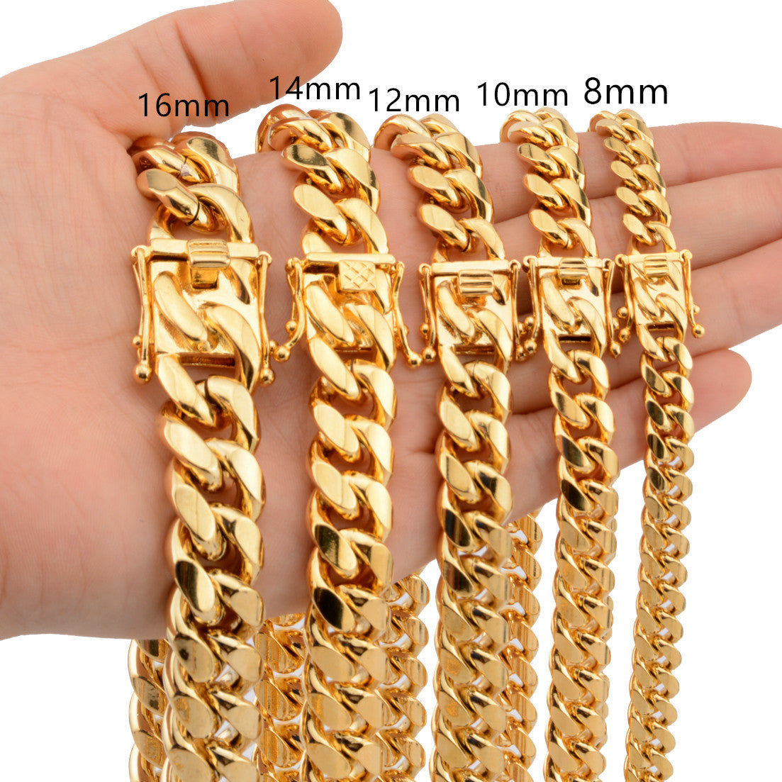 TOREVO Miami Cuban Chain — gold