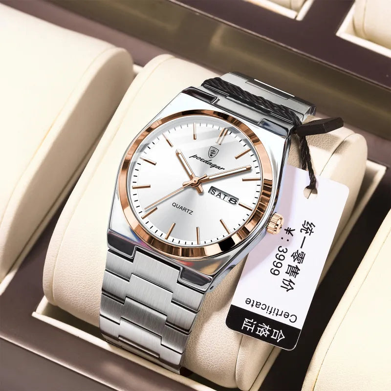 TOREVO Aria 38 — Ultra-Slim Quartz Watch