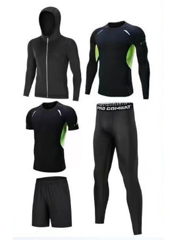 TOREVO Men's Fitness Outfit Set for Gym and Running