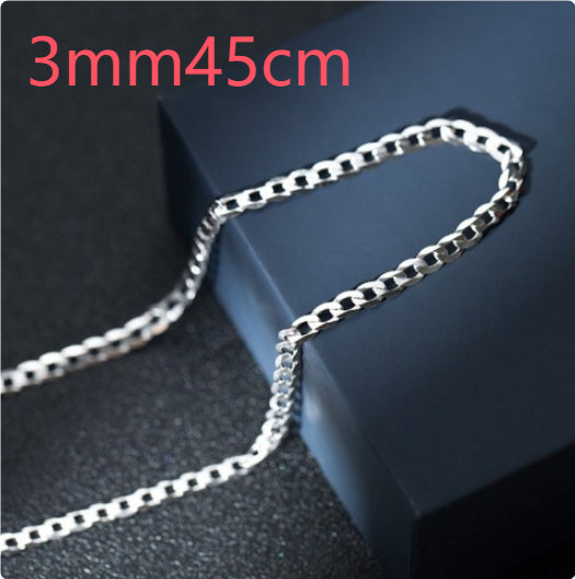 TOREVO Sterling Cuban Chain — detail