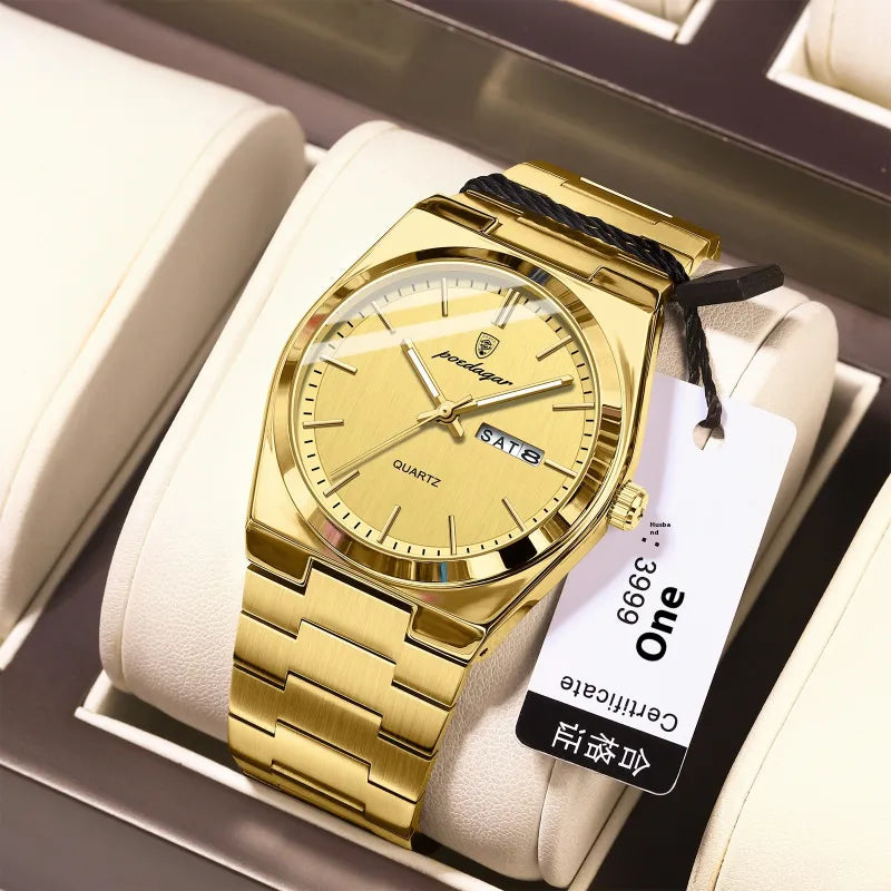 TOREVO Aria 38 — Ultra-Slim Quartz Watch