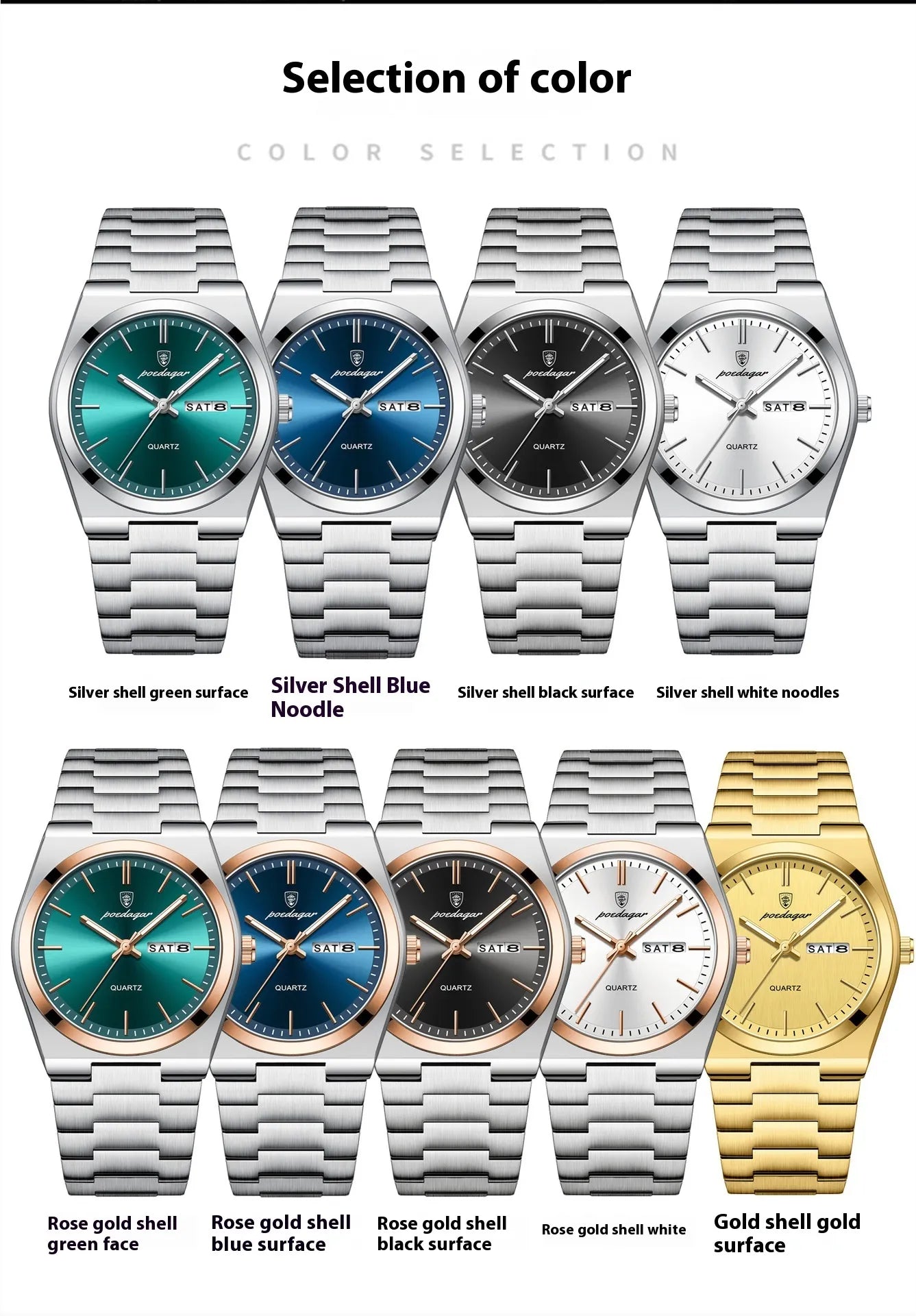 TOREVO Aria 38 — Ultra-Slim Quartz Watch