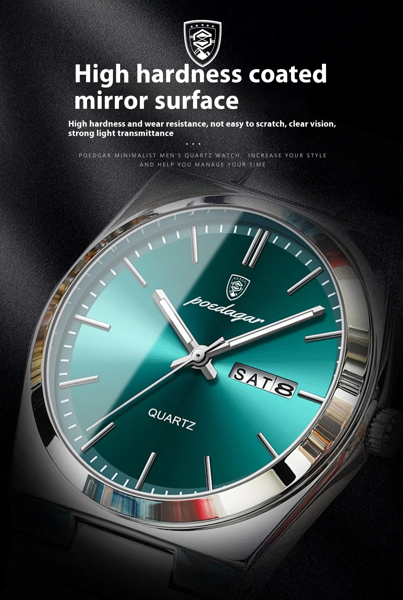 TOREVO Aria 38 — Ultra-Slim Quartz Watch