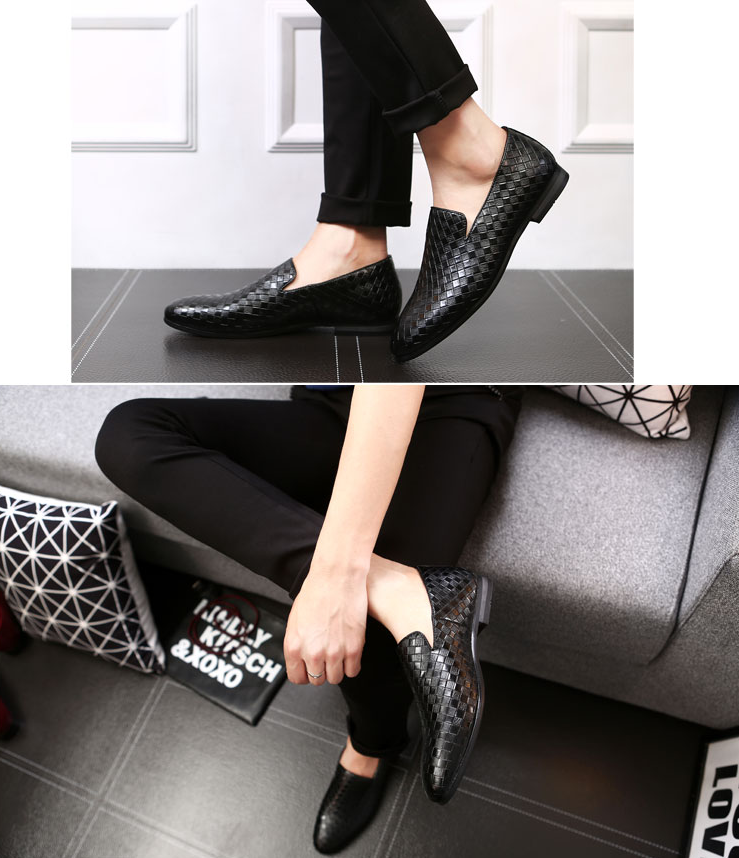 TOREVO Versatile British Men's Leather Loafers