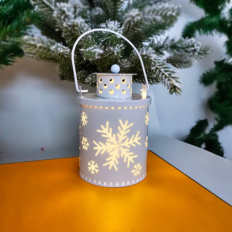 TOREVO Flameless Candle Lantern — white